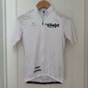 CUORE White Wooly's Wheels Cycling Jersey